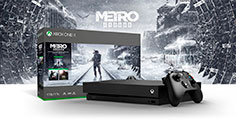 Сюрприз в виде комплекта Xbox One X с новой серией популярной саги «Метро» уже скоро!
