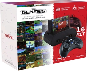 Игровая приставка Retro Genesis Modern Mini + 175 встроенных игр