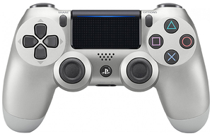 Беспроводной геймпад для PS4 ver.2 - «Silver»