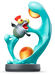 amiibo. Набор из 3-х фигурок: Inkling (Yellow) + Octoling (Blue) + Smallfry (Splatoon Collection)