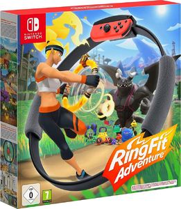 Ring Fit Adventure (Игра + контроллер Ring-Con + ремень на ногу Belt) [Nintendo Switch, английская версия]