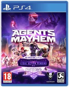 Игра для PlayStation 4 Agents of Mayhem. Издание первого дня