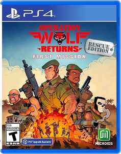 Operation Wolf Returns: First Mission. Rescue Edition [PS4, английская версия]