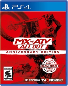 Игра для PlayStation 4 MX vs ATV: All Out: Anniversary Edition