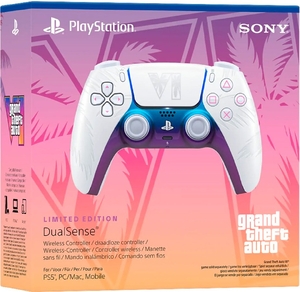 Беспроводной геймпад Sony DualSense Limited Edition (GTA VI White)