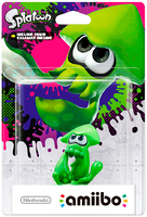 amiibo. Фигурка Инклинг-кальмар зеленый / Inkling Squid (Splatoon Collection)