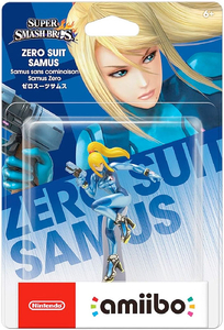amiibo. Фигурка Zero Suit Samus (Super Smash Bros. Collection)