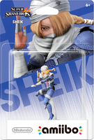 amiibo. Фигурка Шейк / Sheik (Super Smash Bros. Collection)