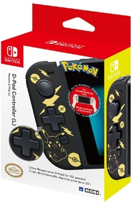 Геймпад HORI D-PAD Controller for Nintendo Switch (L), Pikachu Black & Gold