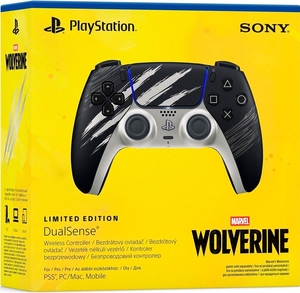 Беспроводной геймпад Sony DualSense Limited Edition (Marvel's Wolverine Adamantium)