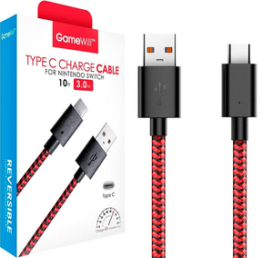 USB-Кабель для Nintendo Switch «GameWill Type C Charge Cable» 3 метра