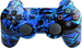 Беспроводной контроллер DUALSHOCK 3 Синий Граффити