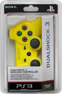 Беспроводной контроллер DUALSHOCK 3 Жёлтый