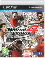 Virtua Tennis 4 (поддержка PS Move) [PS3, английская версия]
