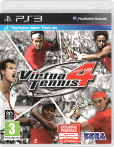 Virtua Tennis 4 (поддержка PS Move) [PS3, английская версия]