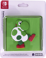 HORI Кейс для хранения 12 игровых карт Yoshi для консоли Nintendo Switch/Nintendo Switch Lite зелeный
