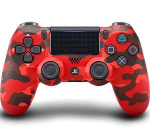 Беспроводной геймпад для PS4 ver.2 - «Red Camouflage»
