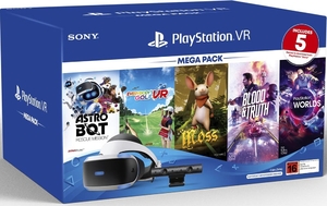 Шлем виртуальной реальности PlayStation VR «CUH-ZVR2» + PlayStation Camera + 5 новых игр MegaPack New
