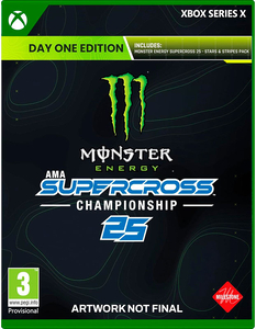 Monster Energy Supercross 25 - The Official Videogame. Day One Edition [Xbox Series X, английская версия]
