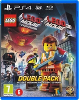 Игра для PlayStation 4 LEGO Movie Videogame + Фильм Lego Movie 3D - Double Pack
