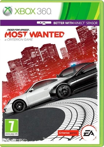 Need for Speed: Most Wanted (поддержка Kinect) [Xbox 360, английская версия]