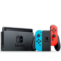Игровая приставка Nintendo Switch Rev.1 неоновый красный/неоновый синий