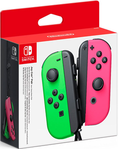 Геймпад Nintendo Switch Joy-Con, зеленый/розовый