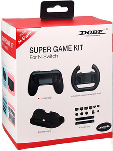 Набор Аксессуаров для Nintendo Switch 4 в 1 «Super Game Kit» Dobe Mod: tns-876