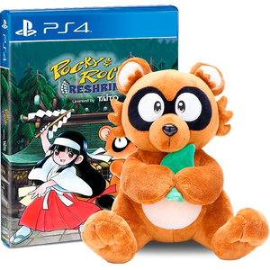 Pocky & Rocky Reshrined (Plushie Bundle) [PS4, английская версия]