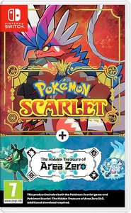 Pokemon Scarlet + The Hidden Treasure of Area Zero [Nintendo Switch, английская версия]