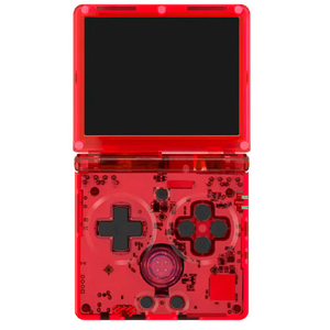 Портативная игровая приставка Anbernic RG35XXSP Transparent Red