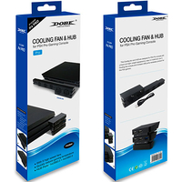 Набор аксессуаров DOBE: Система охлаждения Cooling Fan + Разветвитель USB HUB для PS4 Pro Модель TP4-894