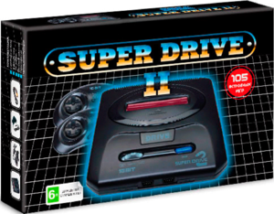 Игровая приставка 16-bit Super Drive 2 + 105 встроенных игр