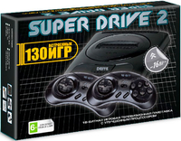 Игровая приставка 16-bit Super Drive 2 + 130 встроенных игр