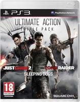 Игра Ultimate Action Triple Pack (Just Cause 2, Sleeping Dogs, Tomb Raider) для PlayStation 3