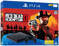 Игровая приставка Sony PlayStation 4 Slim 500 ГБ HDD, черный + Red Dead Redemption 2