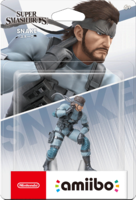 amiibo. Фигурка Снейк / Snake (Super Smash Bros. Collection)