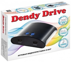 Игровая приставка Dendy Drive + 300 встроенных игр