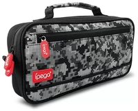 Сумка Camouflage Travel and Carry Case для консоли Nintendo Switch и аксессуаров (PG-9185) камуфляж