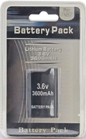 Аккумуляторная батарея Battery Pack Li-ion 3600mAh для PSP Fat 1000