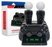 Зарядная станция IPlay для двух геймпадов Sony Dualshock 4 и двух контроллеров Sony PS Move HBP-118