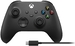 Беспроводной геймпад Xbox Series Wireless Controller Carbon Black (черный) + кабель USB Type-C