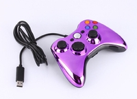 Проводной джойстик Xbox 360 «Chrome series» фиолетовый цвет
