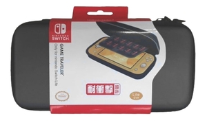 Жесткий кейс на молнии «Game Traveler» для Nintendo Switch Lite NS Lite-066 серый