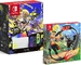 Игровая приставка Nintendo Switch OLED 64 ГБ, Splatoon 3 Edition + Геймпад Ring Fit Adventure