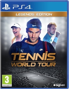 Tennis World Tour. Legends Edition [PS4, русские субтитры]