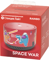 Умная колонка RAINBO Яндекс Станция Лайт, Space War