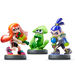 amiibo. Набор из 3-х фигурок: Girl+Squid+Boy (Splatoon коллекция)
