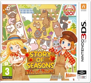 Story of Seasons: Trio of Towns [3DS, английская версия]