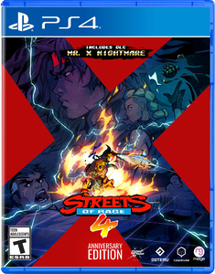 Игра для PlayStation 4 Streets of Rage 4 Anniversary Edition